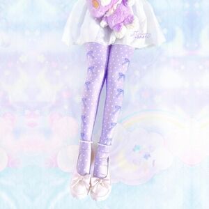 Forget me not tights by MerbunnyBaby